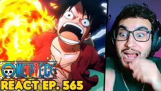 RED HAWK 😭🔥 LUFFY CRIOU UM PODER INSPIRADO NO ACE!!! React One Piece EP. 565