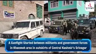 Khanmoh Encounter Full story : Srinagar Khanmoh  Encounter Ends with the killing of Two Militants