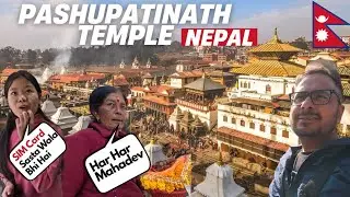 Pashupatinath Temple Kathmandu🇳🇵l Nepal Currency,SIM Card l Nepal Travel Vlog