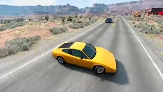 Realistic High Speed Cars Crashes in BeamNG.Drive