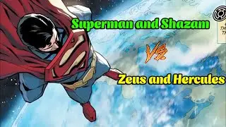 The ultimate battle in the sky Olympian Superman Vs Zeus. Shazam Vs Hercules ( 2024) Comics Tu Tien