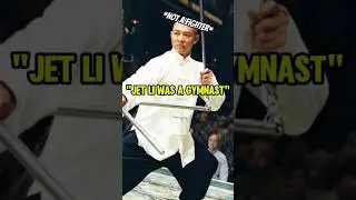 Jet Li was a gymnast, not a fighter 😱 #kungfu #ufc