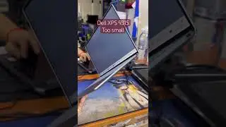 Too small laptop, Dell XPS 9315 #pc #laptop #computer
