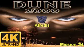 Dune 2000 - 4K60FPS - No Commentary - Atredis - Hard - Mission 2B