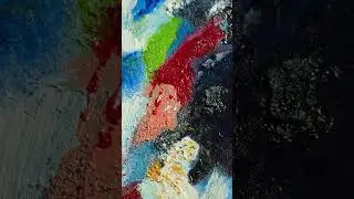 Colorful textures from the artist&rsquo;s palette 🪄#AbstractArt #ArtPalette #TextureArt #CreativeVibes