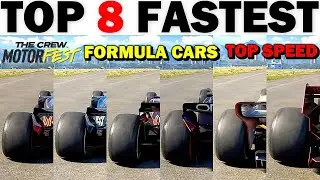 Top 8 Fastest F1 Cars in The Crew Motorfast