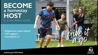 Become a homestay host for an international student.