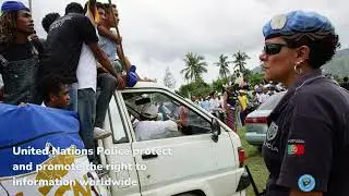 United Nations Police campaign for International Day for Universal Access to Information
