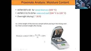 Biomass Proximate Analysis