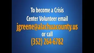 Be an Alachua County Crisis Center Volunteer!