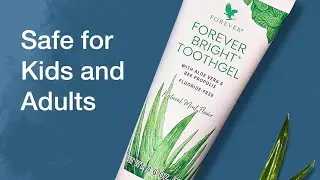 Best Tooth Gel for Kids | Forever Bright Tooth Gel | Flouride Free Tooth Gel #toothpaste #natural
