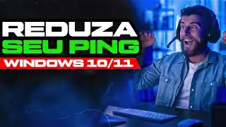 COMO MELHORAR O PING E REDUZIR PERDA DE PACOTE NOS JOGOS ! OTIMIZAR O PC PARA DIMINUIR LATENCIA 2025