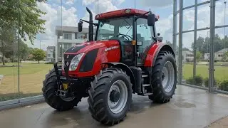 New Tractor AVENGER 26 CP ka detailed review karte hain jismein Mitsubishi CU engine, red color 