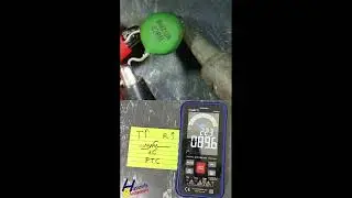 What is a PTC Thermistor? | How to Test a PTC Thermistor 🔥🧪 #Shorts
