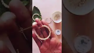 Alambrismo Fino ~Candongas de Perlas ✨😁