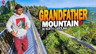 Grandfather Mountain North Carolina 🇺🇸 | Travel Vlog | Best Scenic Views & Nature Adventure 4k