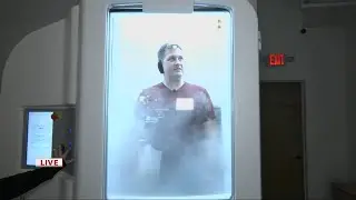 Keith Kaiser tries whole body cryotherapy at Recover Well