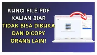 Cara Mengunci File Pdf Dengan Password Tanpa Aplikasi Di Laptop