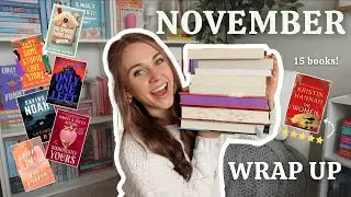 november reading wrap-up 🩵✨❄️ (15 books!!)