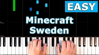 ✅ Minecraft - Sweden - Piano Tutorial Easy