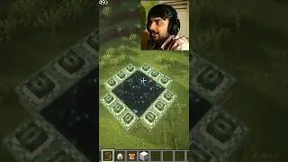 Minecraft Fox vs Chicken Trolling 😂 End Portal Bait