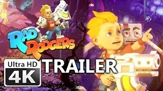 Rad Rodgers Reveal Trailer / Cool Unreal Engine 4 Side-scroller (PC,PS4)