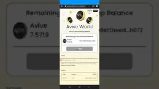 How To Claim Your Avive Monthly And Claim Free Coinratecap Tokens Listening Soon On CEX And Dex