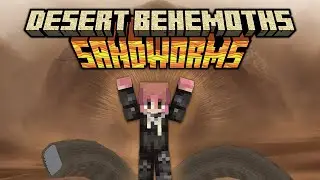 ОГРОМНЫЙ ЧЕРВЬ ИЗ ДЮНЫ ТЕПЕРЬ И В MINECRAFT | Обзор мода Desert Behemoths: Sandworms для майнкрафта