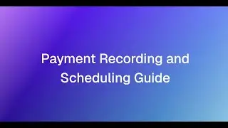 DROS Payments Tab Walkthrough | How to Record, Schedule & Track Payments