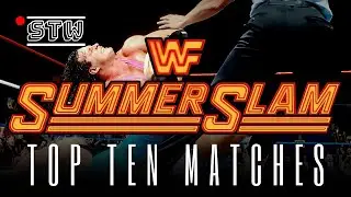 Top 10 Greatest SummerSlam Matches of All Time | SlamTube Countdown