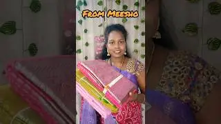 Meesho #under500 best pattu sarees 💯% best quality wedding/festive pattu saree #shorts #sarees #grwm