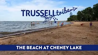 Visiting the Beach at Cheney Lake