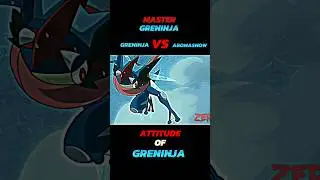 ASH GRENINJA VS ABOMASNOW🔥|GRENINJA ATTITUDE #shortsfeed #ytshorts #pokemon #ashgreninja #viralvideo