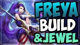 HEROES EVOLVED - FREYA RANKED GAMEPLAY | ITEM BUILD | JEWELS