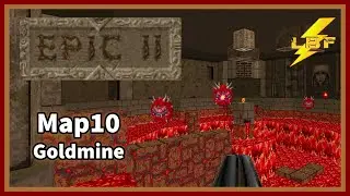 ЗОЛОТАЯ ШАХТА | Doom II: Epic 2 [Ультра-жестокость 100%] &mdash; Карта 10