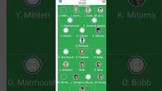 🔵⚔️ Man City vs Brighton | Official Line-Up Confirmed! 📝🔥 #short #viralshort