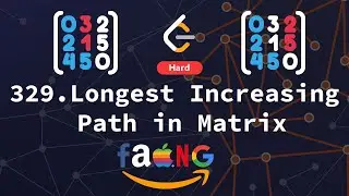 Longest Increasing Path in Matrix | Graph | Dynamic Programming | Leetcode | Algorithm Unlock