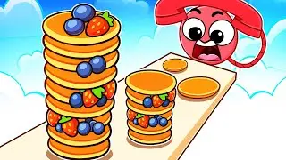 EATING EVERY PANCAKE RUN (ALL LEVELS)