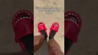 Affordable shark slides: stylish & trendy #sharkslides #slippers #viral