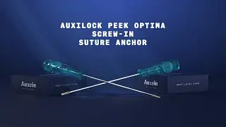 The AUXILOCK PEEK Optima Screw-In Suture Anchor