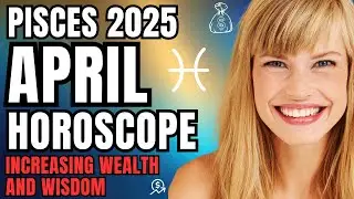 PISCES APRIL 2025 HOROSCOPE Increasing Wealth and Wisdom