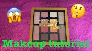 Maybelline lemonade craze makeup tutorial \ try on