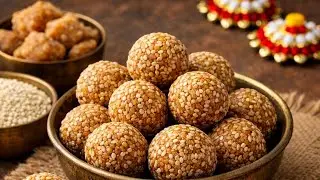 तिळगुळ लाडू (मकर संक्रात स्पेशल ) #viral #tilgulladoo #makarsankranti 