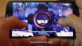 Gaming on Galaxy S4-- Modern Combat 4 (MC4) Gameloft