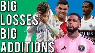 MLS Offseason Update| LA Galaxy Hurt| Miami Reloads| Vancouver Losing Players