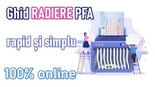 Ghid RADIERE PFA 2025 | 100% Online