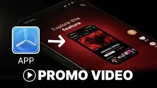 Mobile App Promo Video Tutorial | Vertical Format | For Beginners | Canva