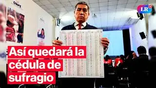 🔴Elecciones 2026: ONPE sortea orden de agrupaciones en c&eacute;dula de sufragio | #EnVivoLR
