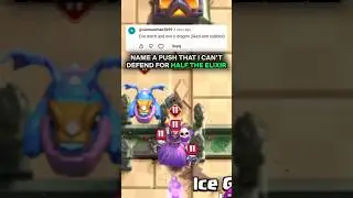 Evo Witch + Evo Electro Dragon vs 5 elixir 💙