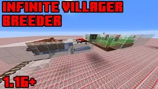 Infinite Villager Breeder | Minecraft Java 1.16+